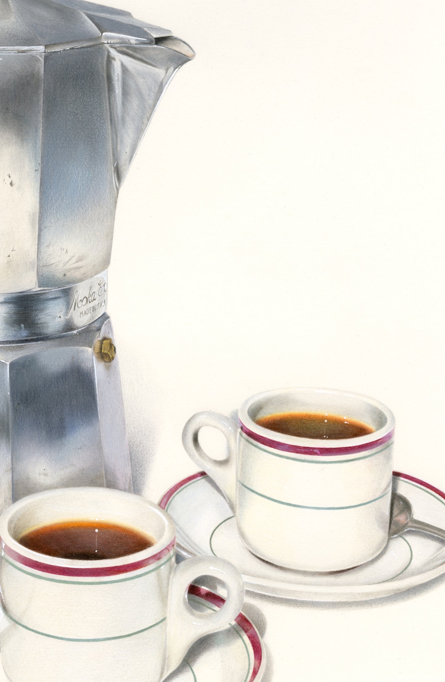 ‘Vintage Moka pot c.1990’