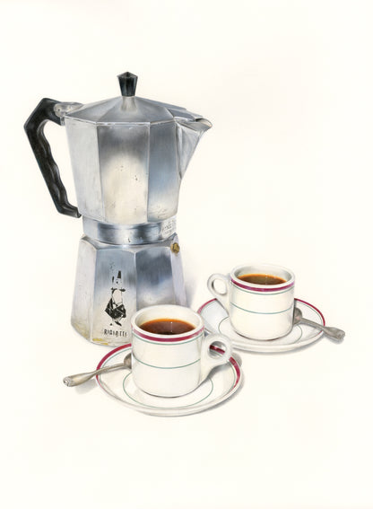 ‘Vintage Moka pot c.1990’