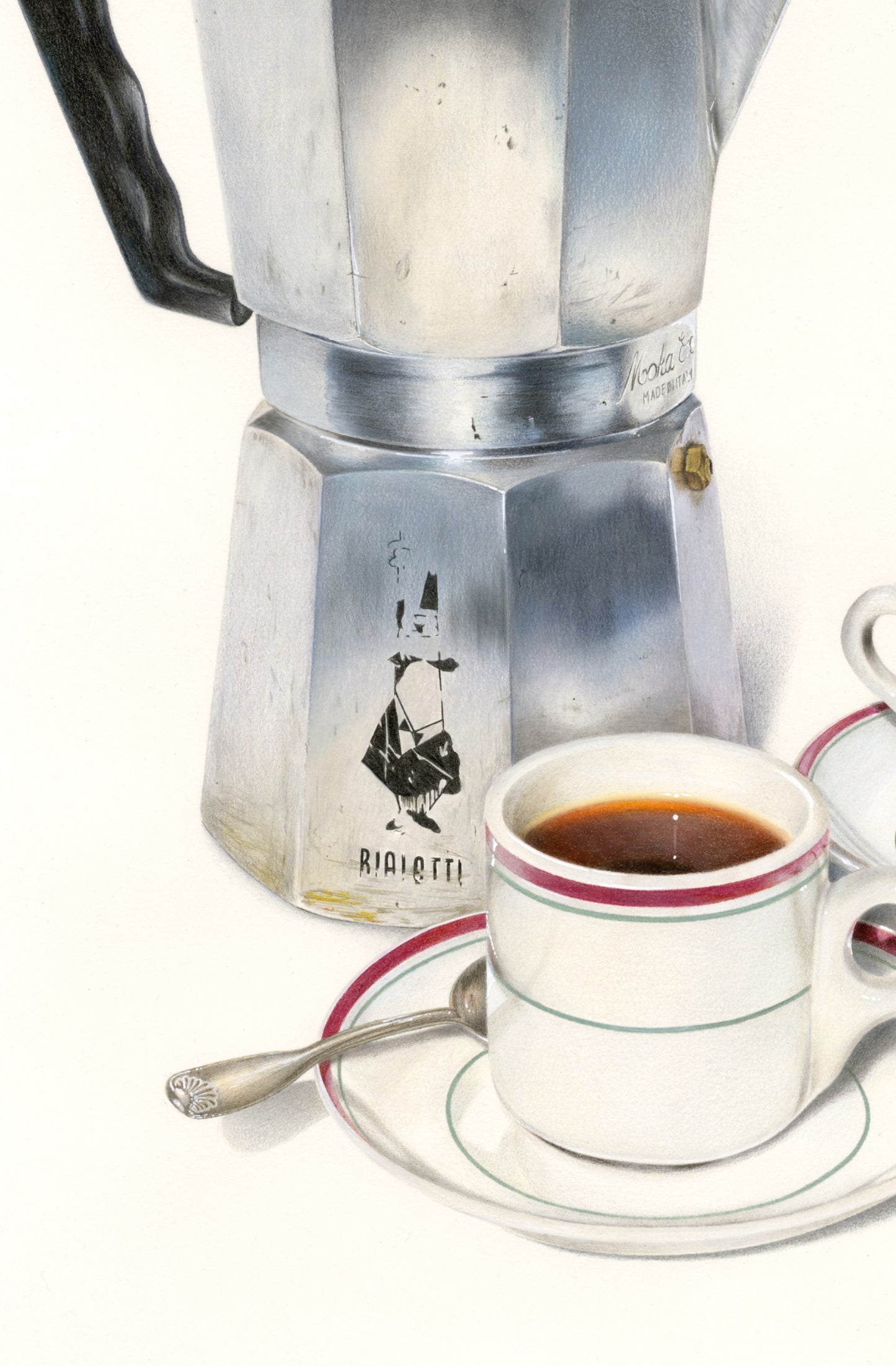 ‘Vintage Moka pot c.1990’